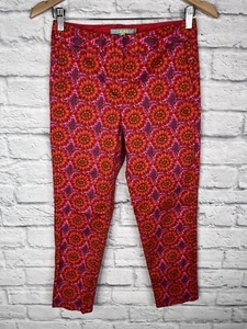BODEN Women's Pink Floral Bistro Crop Pants US 4R - Bild 1 von 5