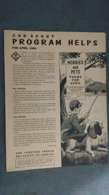 Cub Scout Program Helps April 1969 PB GD [ML] - Image 1 of 3