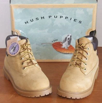 Botas de cuero de trigo Hush Puppies Charger Foto 1 de 4