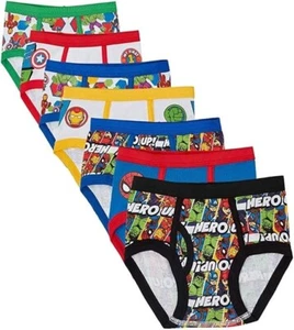7 briefs Boys Toddler Superhero Marvel Friends Exclusive Underwear 2T/3T(3 pack) - Picture 1 of 7