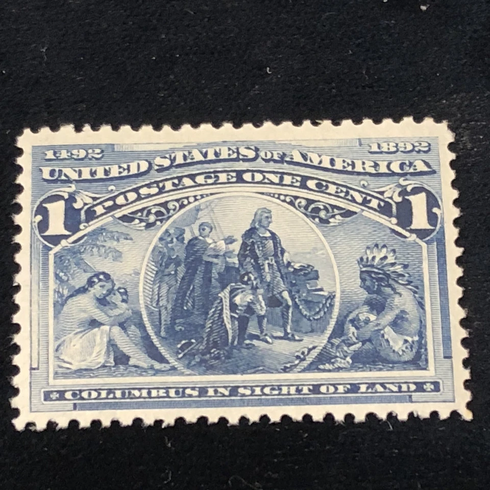 US Stamp # 230. 1 Cent. MNH. Vf/Xf. Make Offers!!!. Very Rich Color. - Image 1 of 3