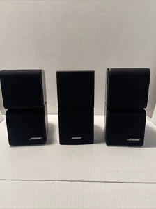 Set of 3 Double Cube Bose Speakers - Tested And All Works Perfectly (50) - Picture 1 of 24