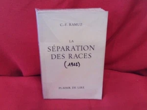 RAMUZ (C.-F.) - La Séparation des races (1922). Plaisir de Lire, 1974. - Picture 1 of 9