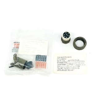 ITT Cannon MS3126F14-5P Straight Plug Circular Connector w/ KPT00F-14 End Bell - Picture 1 of 10