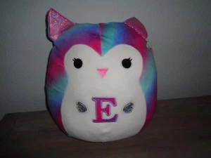 14" KELLYTOY Squishmallow Dorthea cravatta tintura gufo super peluche nuovo con etichette - Foto 1 di 2