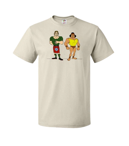 Rowdy Roddy Piper Jimmy Superfly Snuka Hulk Hogan's Rock n Wrestling T-Shirt WWF Cover