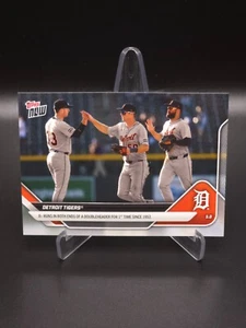 8+ RUNS IN DOUBLEHEADERS! 2025 Topps Now Detroit Tigers May #155 IN HAND! - Picture 1 of 4