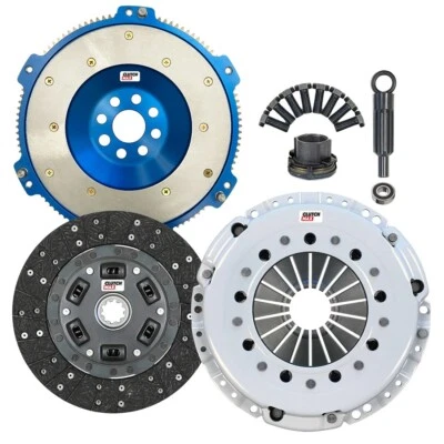 STAGE 2 CLUTCH KIT &ALUMINUM FLYWHEEL fits 99-00 BMW 328i 328ci 528i Z3 2.8L M52 - Image 1 of 4