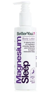 BetterYou Magnesium Lavender & Chamomile Sleep Mineral Body Lotion 180ml UK - Picture 1 of 11