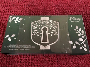 Disney Store Opening Ceremony Sculpted Metal Key - Disney Visa Rewards Exclusive - Picture 1 of 11