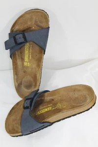 Sandalia Birkenstock Mujer Azul Marino 1 Hebilla Correa EE. UU. 5/5,5 UK 3,5 EU 36 - Imagen 1 de 4