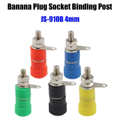 Binding Post Terminal Female Socket Jack For 4mm Banana Plug Connector-5 Colors - Image 1 of 4