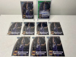 Aneesah Morrow 9x Lot Bowman U - green shimmer auto, black white stealth /48 LSU - Picture 1 of 4