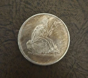 Seated Liberty Silver Art Round .999 Fine Silver - Picture 1 of 2