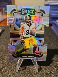 2023 Jaylen Warren Select - Silver Prizm Die Cut #82 - Pittsburgh Steelers - Picture 1 of 2