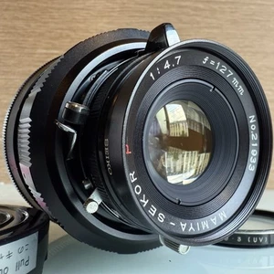 [N Mint] Mamiya Sekor P 127mm f4.7 Lens For Universal Press Super 23 JAPAN - Picture 1 of 18