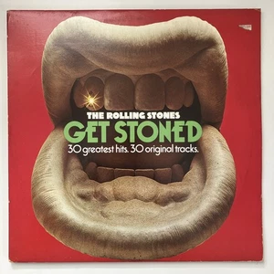 The Rolling Stones -  Get Stoned UK Double LP Vinyl Album Gatefold 30 Greatest  - Picture 1 of 9