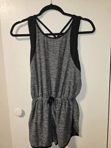 Athletic Works Juniors Gray/Black Activewear Romper Size XXL/18 | Sporty & Comfy - Picture 1 of 3