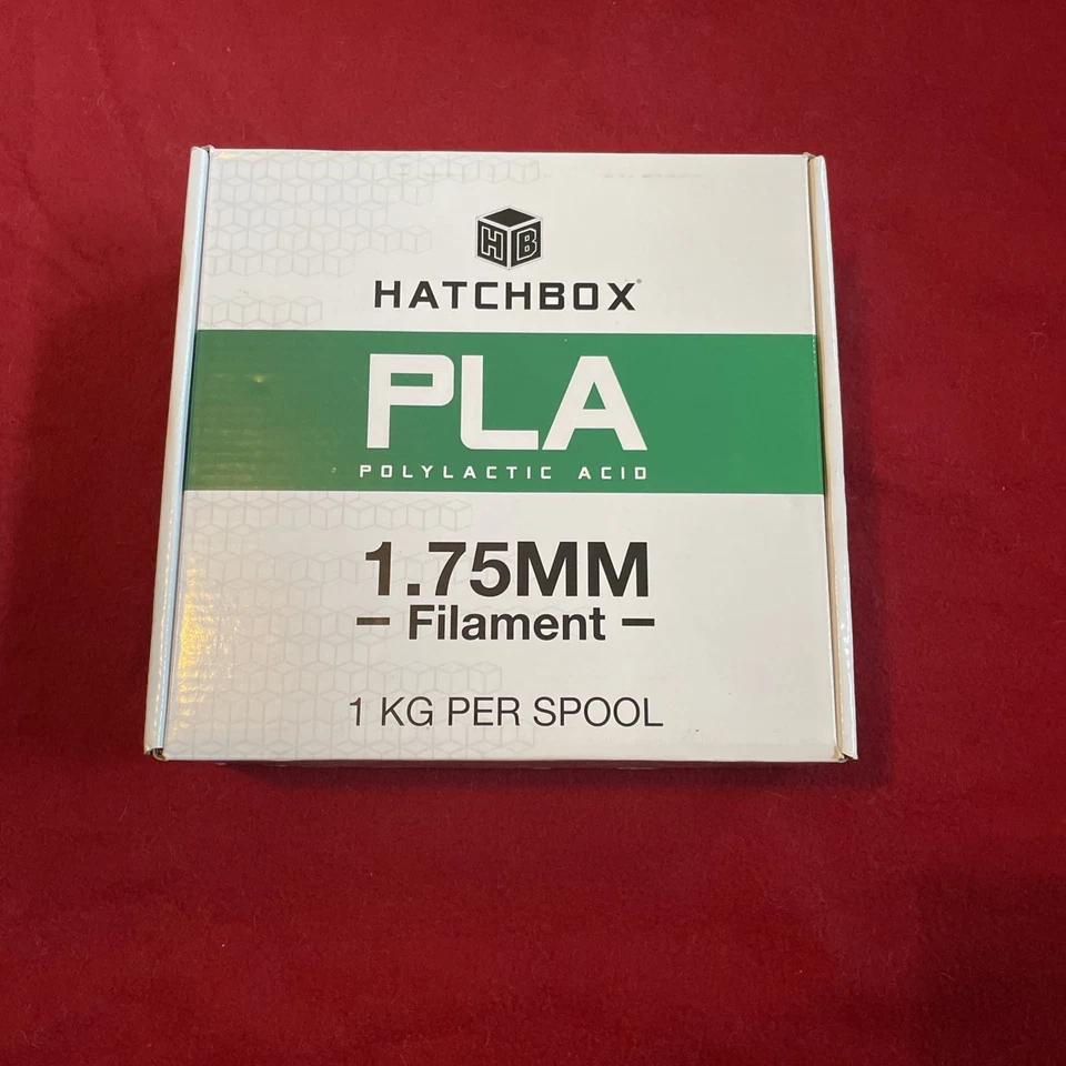 HATCHBOX 3D PLA-1KG1.75-SLV PLA 3D Printer Filament Dimensional Accuracy /-