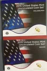 2015 P & D US Mint Set Uncirculated 28 Coins Original Mint Packaging - Picture 1 of 1