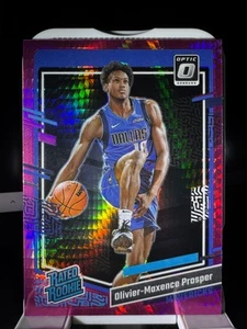 2023-24 Donruss Optic - Rated Rookie Olivier-Maxence Prosper Pink Hyper RC #202 - Picture 1 of 2