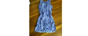 y2k Periwinkle floral dress  - Picture 1 of 2