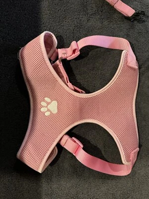🐩🐩Top Paw Large Pink Mesh Nylon Dog Harness Size Large🐩🐩 - Image 1 of 4