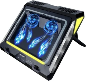 AFMAT Gaming Laptop Cooling Pad, 4500RPM Laptop Cooling Pad with Turbo-Fans - Photo 1/6