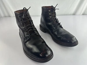 Allen Edmonds Higgins Mill Boots aDark Brown Leather Mens Size 10.5 D Rare - Picture 1 of 16