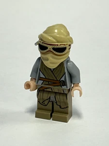 Lego Star Wars Rey con casco/bufanda envolvente minifigura sw0677 - Imagen 1 de 1