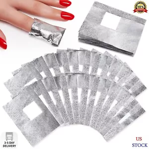 Makartt Nail Polish Remover, 100pcs Nail Foil Wraps for Soak Off Gel Polish Remo - Picture 1 of 7