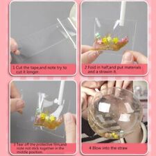 Kits de fabricación de burbujas de cinta Nanos alivio del estrés hágalo usted mismo cinta de soplar globo