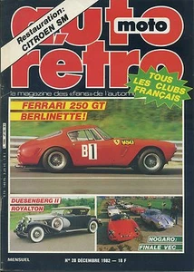 AUTO RETRO n°28 12/1982 FERRARI 250GT DUESENBERG II ROYALTON - Picture 1 of 1