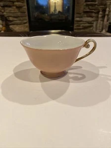 Eiko China MK Made In Japan rosa Teetasse nur mit weißen Blumen innen - Bild 1 von 10