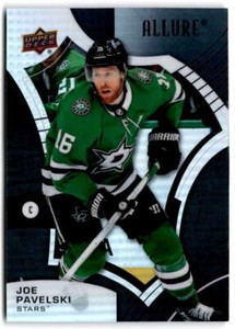 2021-22 UD Allure Black Rainbow #74 Joe Pavelski  Dallas Stars