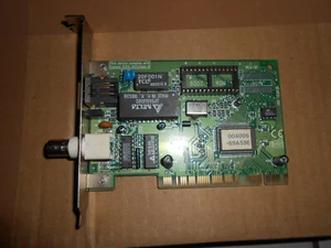 Realtek RTL8029AS 10Mbps Ethernet Netzwerkkarte PCI RJ45 + BNC-Buchse - Bild 1 von 3