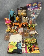 Space Jam 1996 Figures Lot Looney Tunes Monstars Michael Jordan Biters Shirt (L)