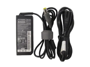 Genuine Lenovo/Dell 65W 20V AC Laptop Power Charger Supply Adapter round tip - Picture 1 of 4