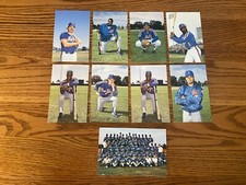 1987 New York Mets Barry Colla Postcards- 27 Card Partial Set