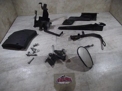 2014-22 HARLEY DAVIDSON IRON 883,  LOT OF BRACKETS MOUNTS &  MIRROR  (OPS7074) - Image 1 of 4