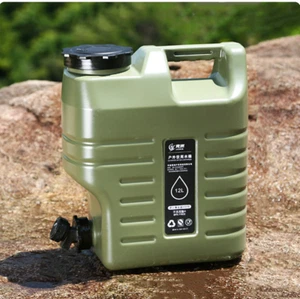 12/11/10L Camping Water Bucket Portable Water Tank Container Large Capacity USA - Picture 1 of 10