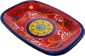 Rectangular Serving & Tapas Dish 24 cm x 16 cm Spanish Handmade Ceramic Pottery - Picture 1 of 4