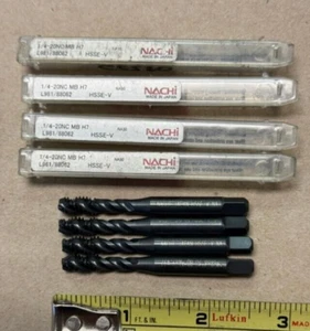 LOT OF 4: NACHI TAP 1/2-20NC MB H7 HSSE-V 88062 NA30 - Picture 1 of 9