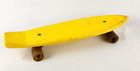 Vintage 1970's Yellow California Free Former Skateboard Urethane 24" x 5.5"