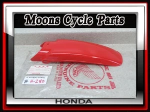 Guardabarros trasero de colección como nuevo Honda XR XR75 XR80 XR100 1977-1982 #80102-153-000ZA - Imagen 1 de 22