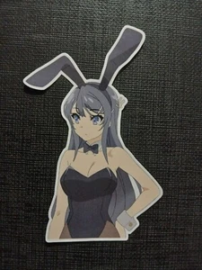 Mai Sakurajima Rascal Does Not Dream of Bunny Girl Senpai ¡Pegatina Brillante Anime!! - Imagen 1 de 5