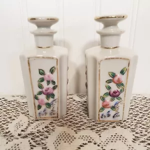 Vintage Parfum Flakons handbemalt Porzellan aus Japan - Bild 1 von 9