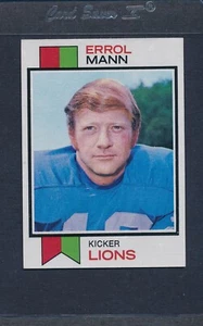 1973 Topps #117 Errol Mann Lions NM *1190 - Bild 1 von 1