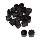 36 Pcs 1 Inch Round Rubber Chair Leg Caps Floor Protectors for Furnitures