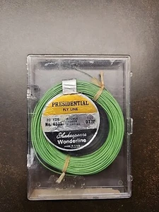Vintage Shakespeare Wonderline Presidential DT7F Fly Line Original Package - Picture 1 of 4